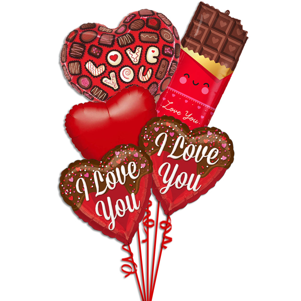 Chocolate Lovers Balloon Bouquet