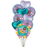 Gabby's Dollhouse Balloon Bouquet