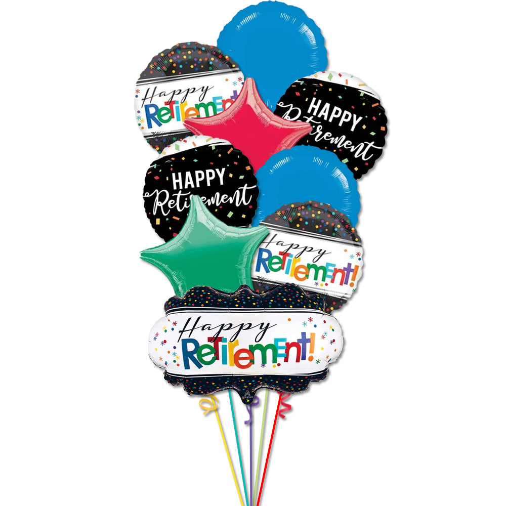 Happy Retirement Balloon Bouquet