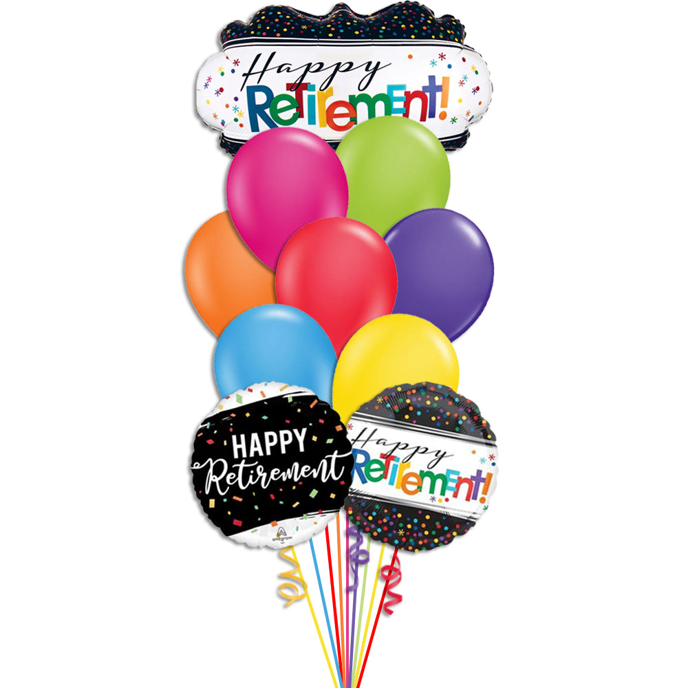 Happy Retirement Balloon Bouquet