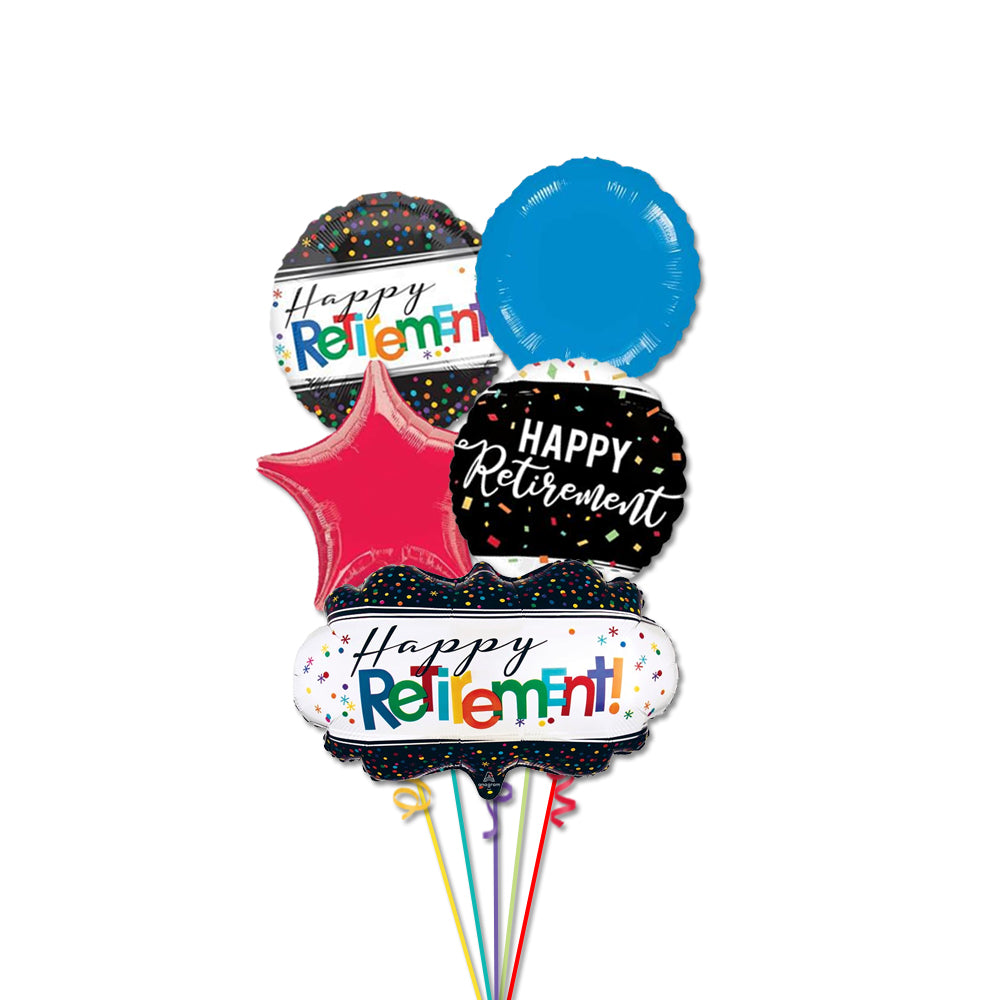 Happy Retirement Balloon Bouquet