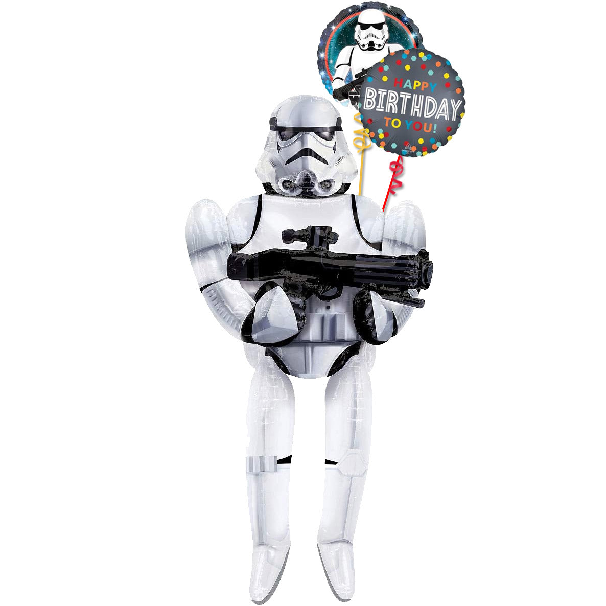 Storm Trooper Airwalker Balloon Bouquet