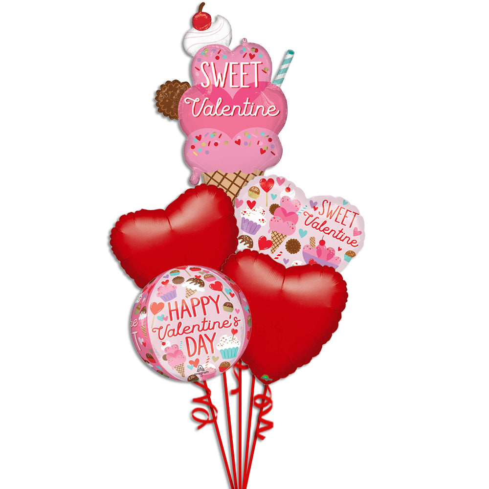 Sweet Valentine Balloon Bouquet